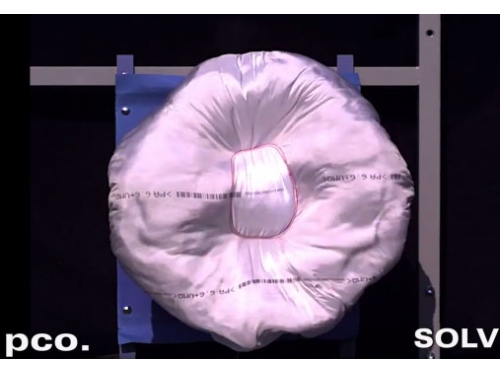 汽車安全測試-氣囊點爆2